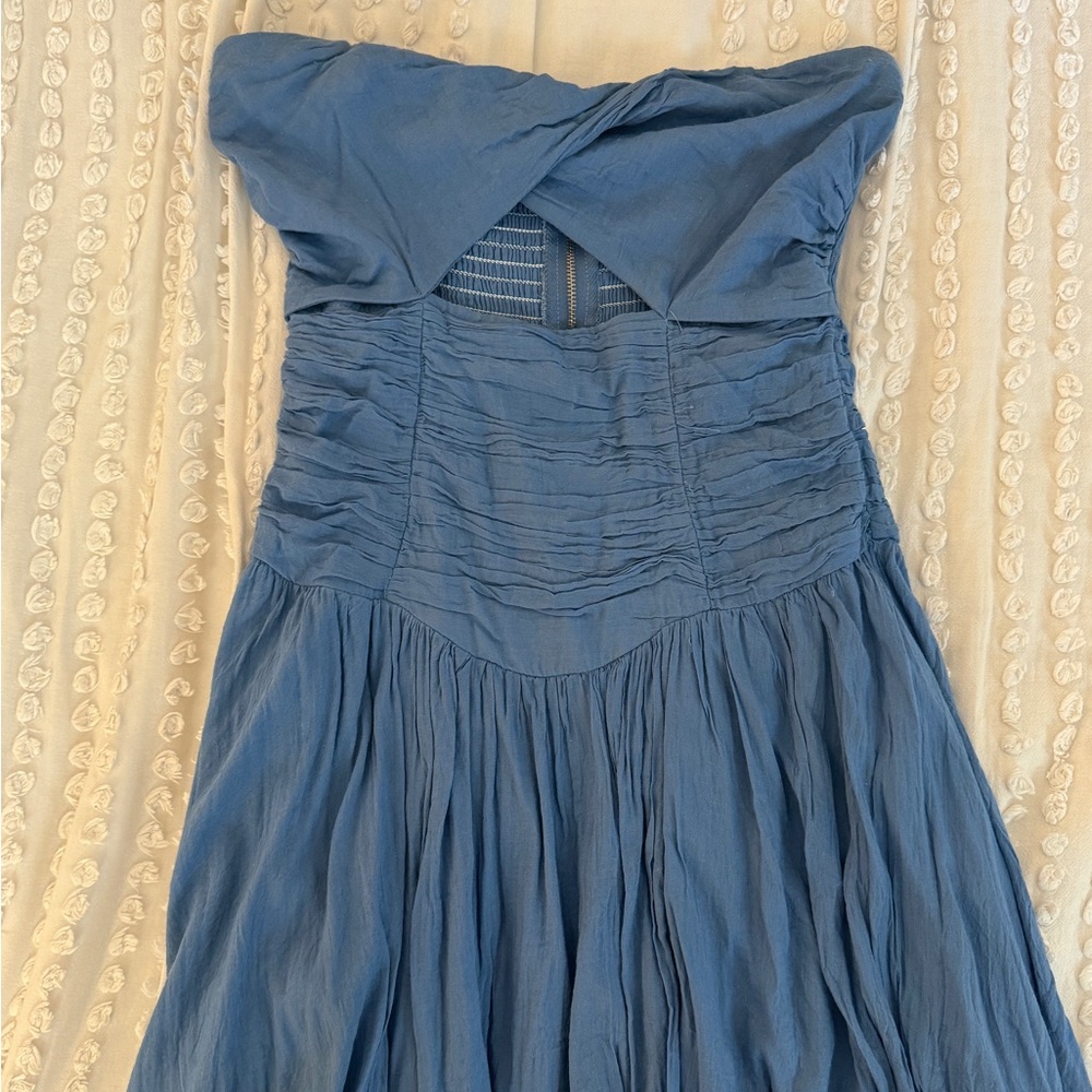 Blue Mini Dress